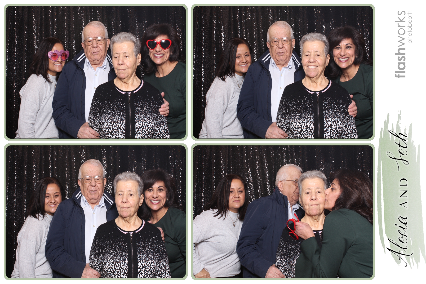 Alesia and Seth Family Social | View more photos from the event at gallery.flashworksphotobooth.com/u/FlashworksPhotoboothInc/Alesia-and-Seth-Family-Social